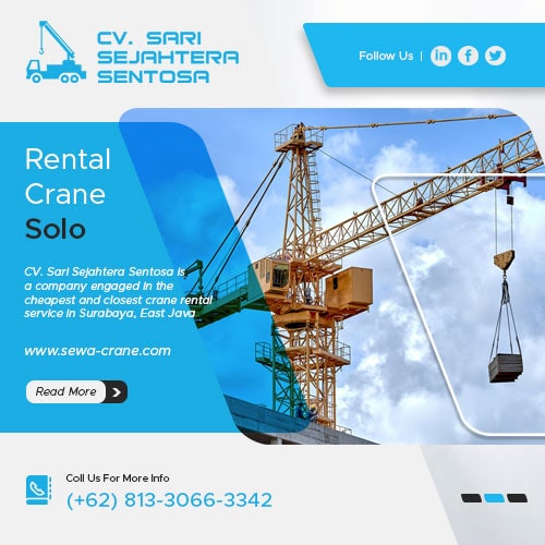 Rental Crane Solo Murah Terlengkap